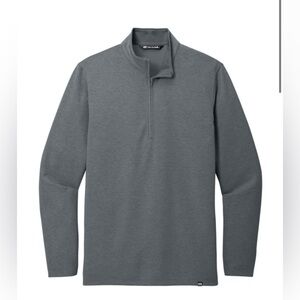 Travis Scott Quarter-Zip Pullover - Heather Gray